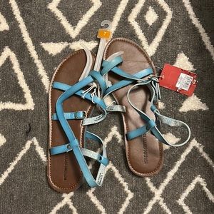 Mossimo supply strappy sandals